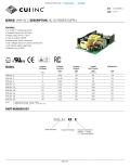 SERIES: VMS-81 │ DESCRIPTION: AC-DC POWER SUPPLY