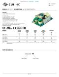 SERIES: VOF-150 │ DESCRIPTION: AC-DC POWER SUPPLY