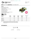 SERIES: VMS-160 │ DESCRIPTION: AC-DC POWER SUPPLY