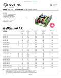 SERIES: VMS-300 │ DESCRIPTION: AC-DC POWER SUPPLY