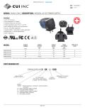 SERIES: EMMA 15W │ DESCRIPTION: MEDICAL AC-DC POWER SUPPLY