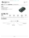 SERIES: SWI5-N-USB │ DESCRIPTION: AC-DC POWER SUPPLY