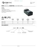 SERIES: SWI12-SC │ DESCRIPTION: AC-DC POWER SUPPLY