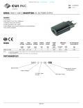 SERIES: SWI5-E-USB │ DESCRIPTION: AC-DC POWER SUPPLY