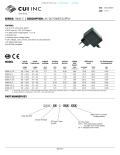 SERIES: SWI6-E │ DESCRIPTION: AC-DC POWER SUPPLY