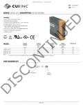 SERIES: VDRS-10 │ DESCRIPTION: AC-DC DIN RAIL