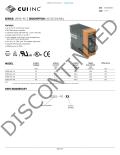 SERIES: VDRS-40 │ DESCRIPTION: AC-DC DIN RAIL