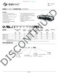 SERIES: PLDS60 │ DESCRIPTION: LED DRIVER