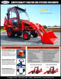 curtis quality tractor cab systems for kubota