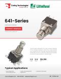 641-Series Pushbutton Switches