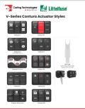 V-Series Contura Actuator Styles