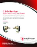 110-Series Heavy Action Toggle Switches