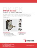 DK/EK-Series Heavy Duty Toggle Switches