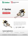 F-Series Single Pole Toggle Switches