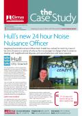 Hull’s new 24 hour Noise Nuisance Officer 