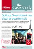 Optimus Green doesn’t miss a beat at urban festivals 