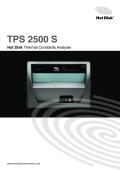 TPS 2500 S Hot Disk Thermal Constants Analyser