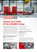 System Test Fields  of the HELMKE Group 