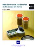 Medidor manual instantáneo de Humedad en Harina Modelo PR930 