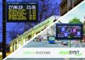 Display systems for traffic environment energy