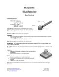 CAPACITEC-HPB- 40 Button Probe Temperature Ranges A and E
